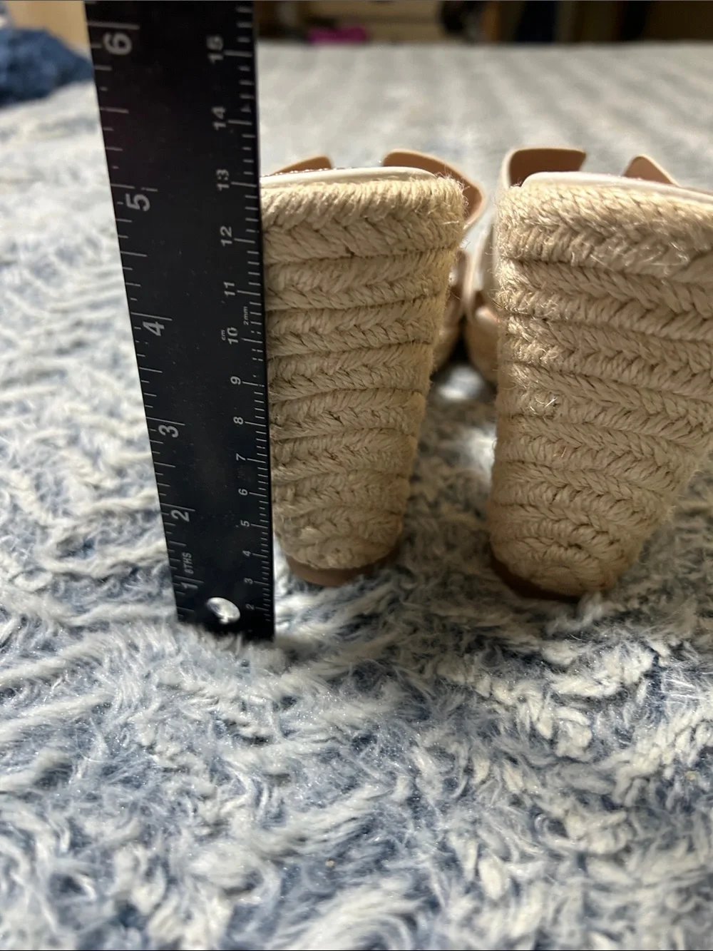 Steven New York Pacen Wedge Sandal Cream White Wedge Espadrille Slides